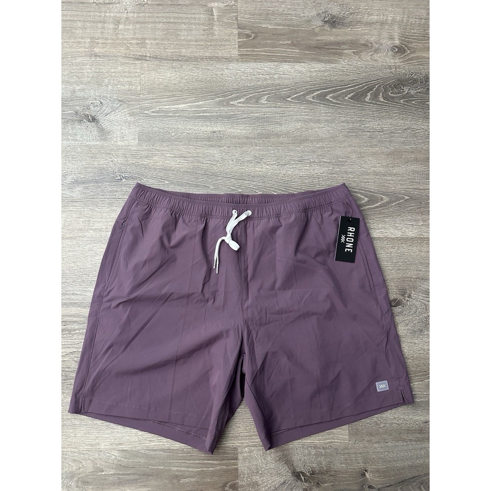 Rhone 7.5" R&R Swim Trunks Shorts Men's XXL 2XL Shadow Plumb